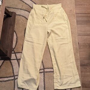 Yellow striped Pants size L